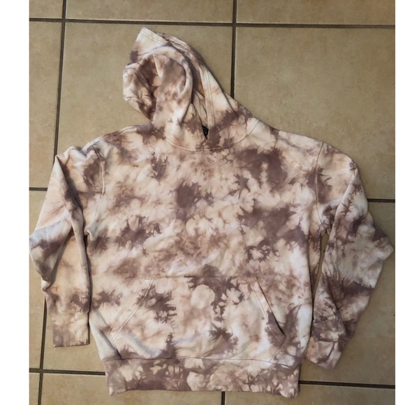 Nordstrom Sweaters - Pink & White Tie-Dye Hoodie Nordstrom Sweaters - Pink & White Tie-Dye Hoodie